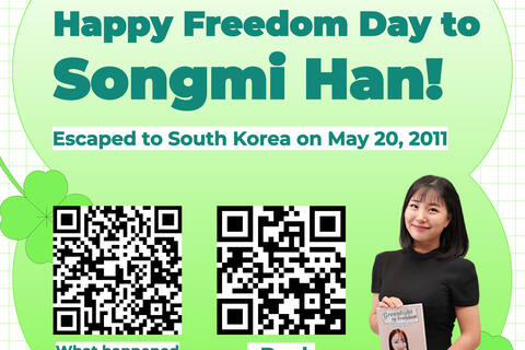 Happy Freedom Day to Songmi Han