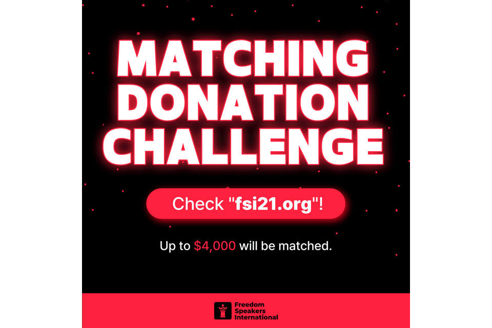 Year-end Matching Donation