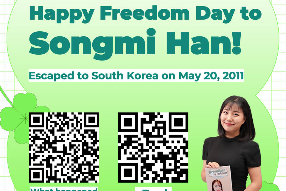 Happy Freedom Day to Songmi Han